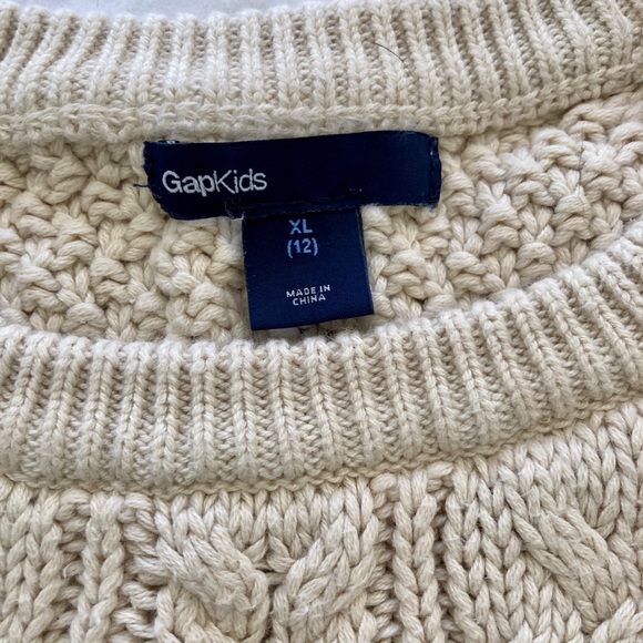 Fisherman’s cable moss stitch sweater - Picture 3 of 4